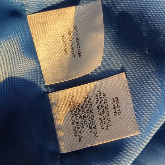 Evon-Picone blue coat, blue, XL - Picture 9 of 9